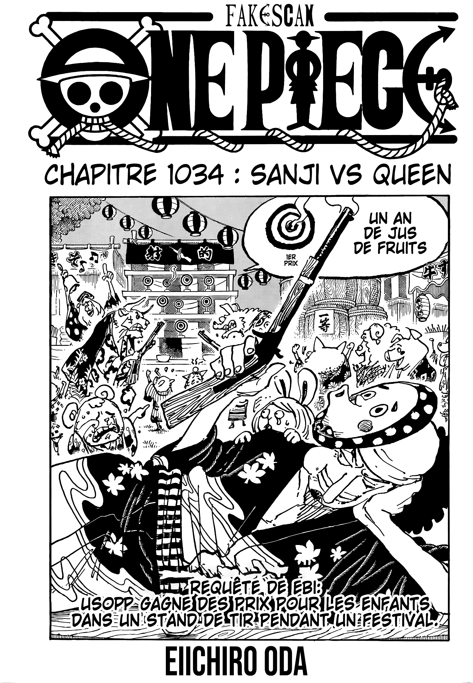 Sanji vs Queen