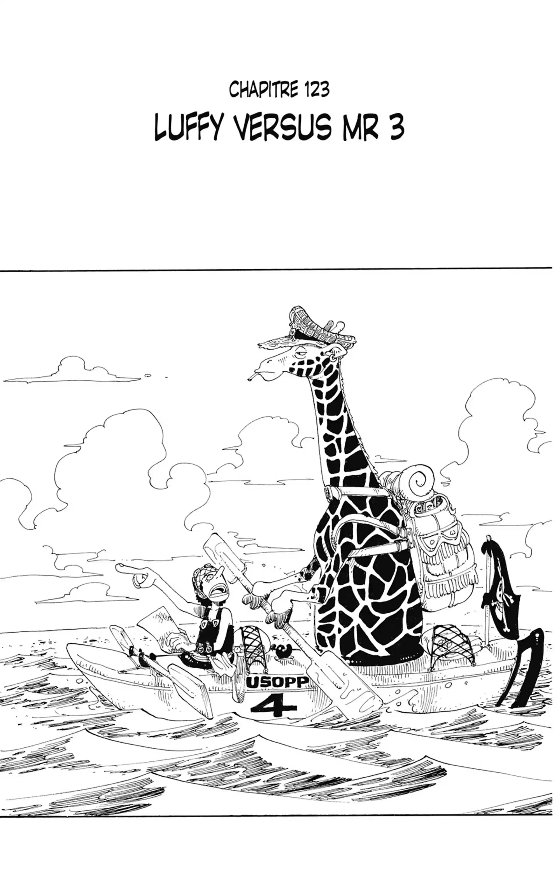 Luffy versus Mr 3