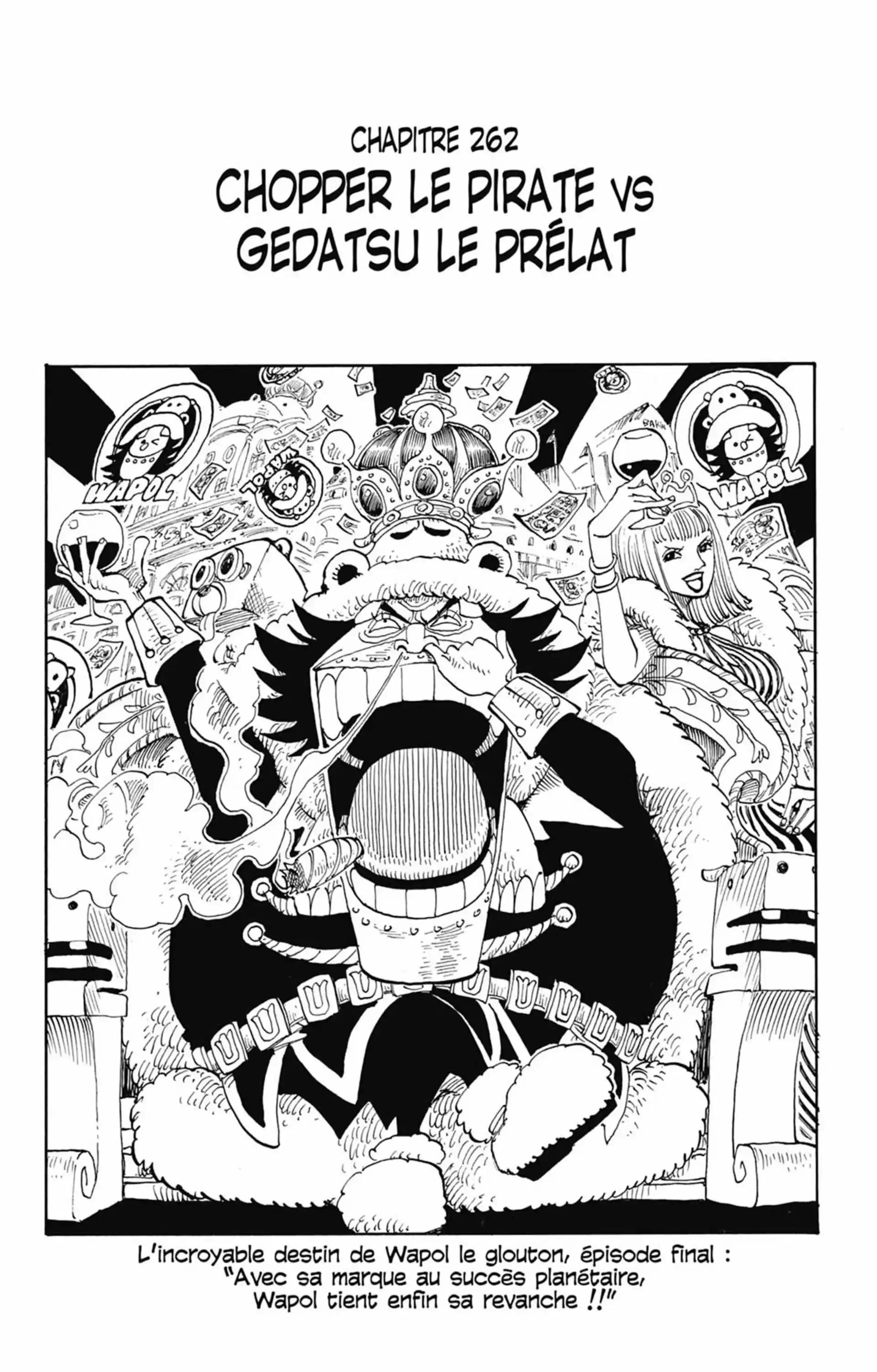Chopper le pirate vs Gedatsu le prélat