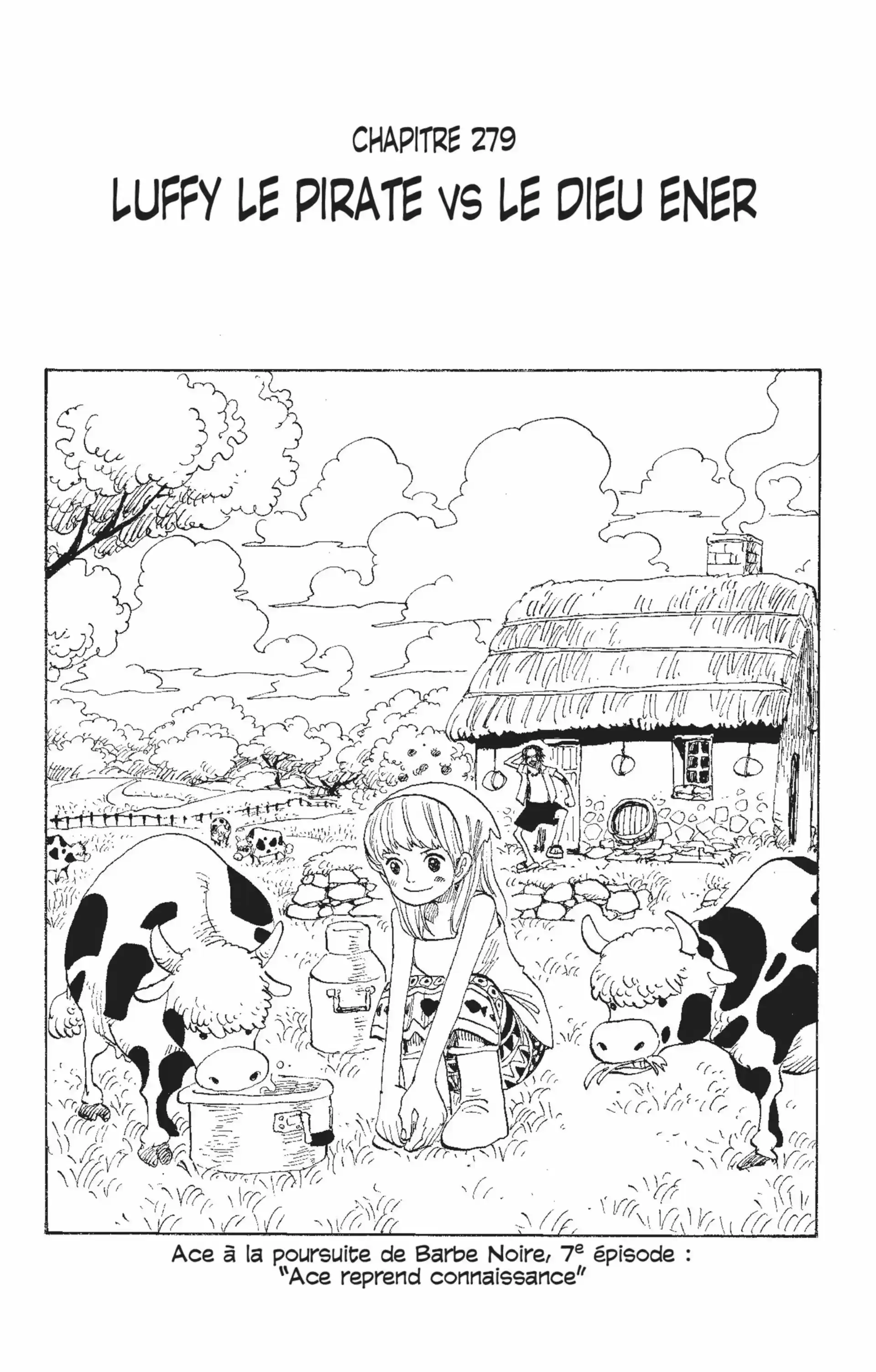 Luffy le pirate vs le dieu Ener