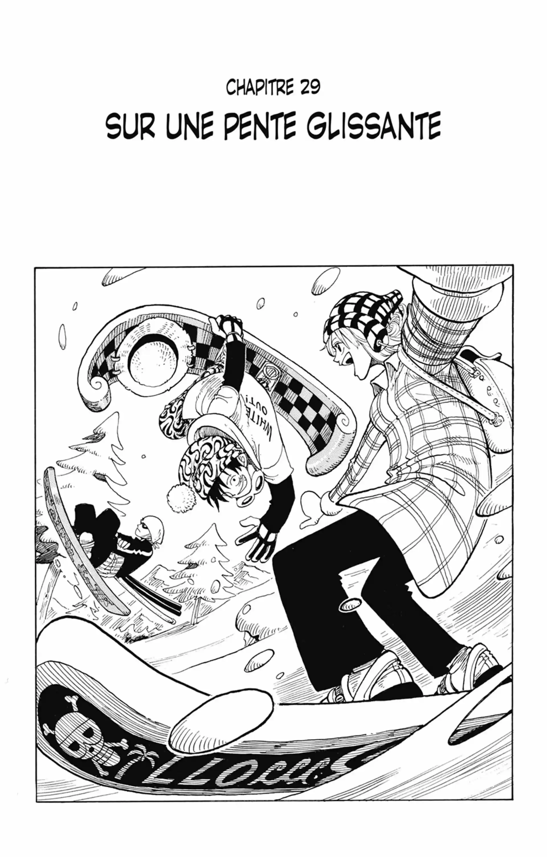 Sur une pente qui glisse