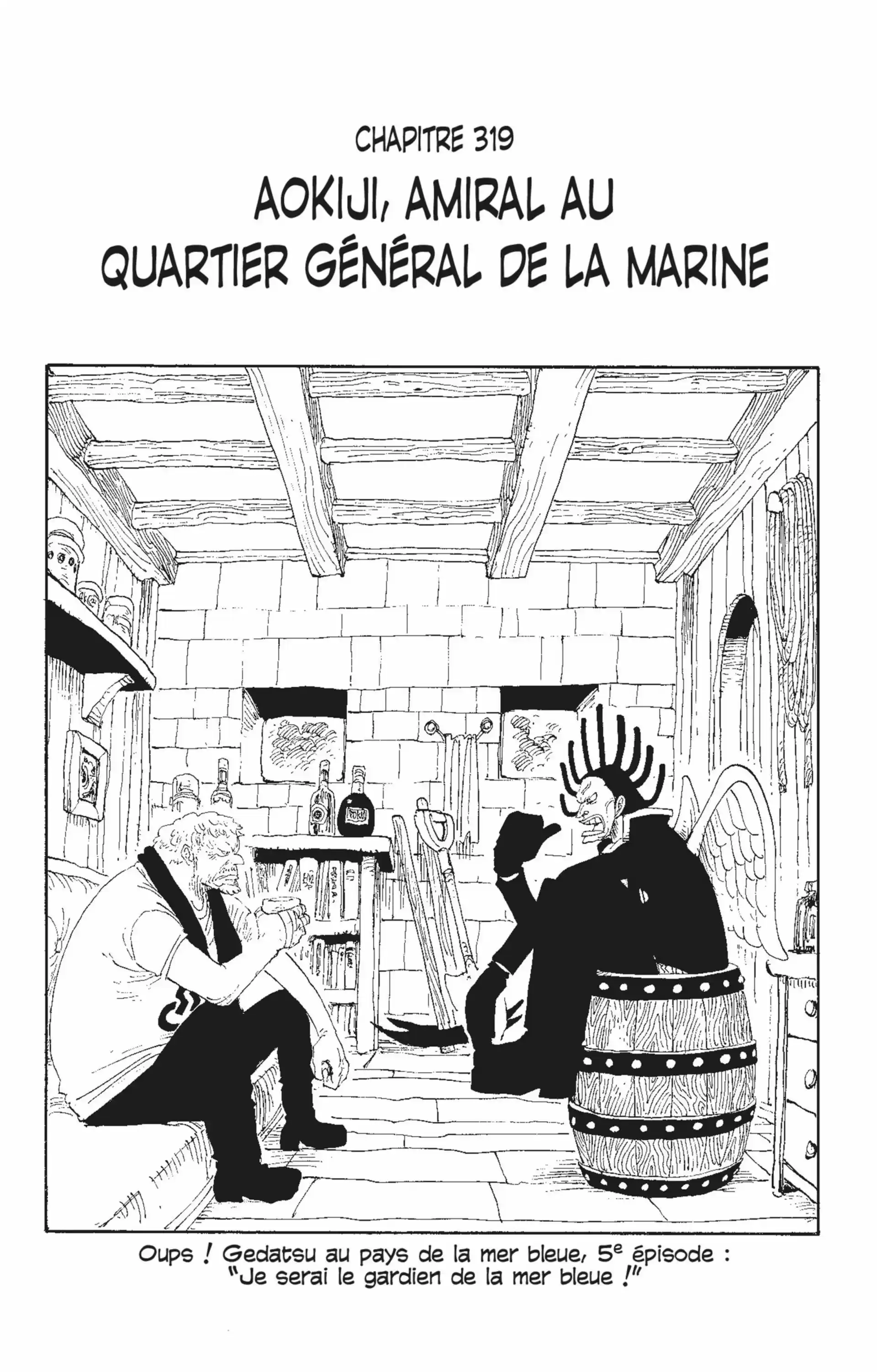 Aokiji, Amiral du Quartier Général de la Marine