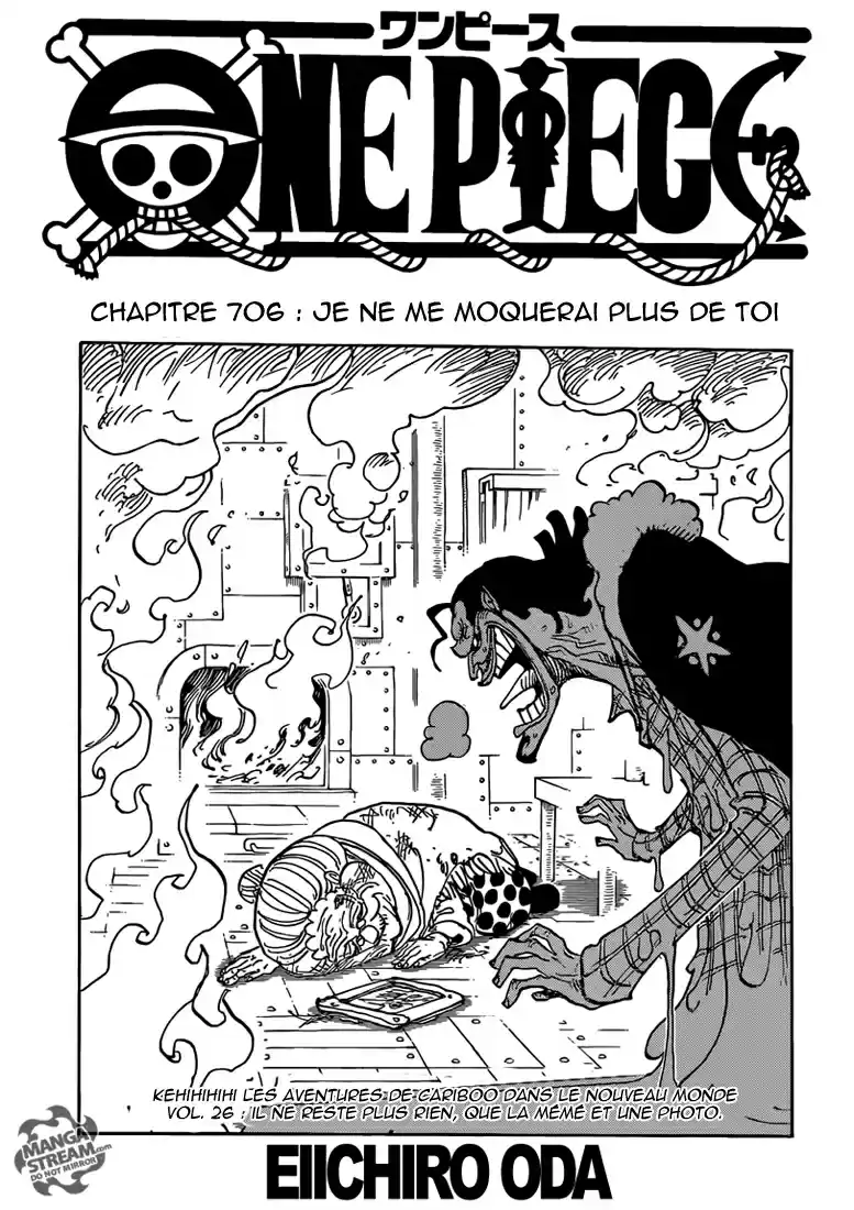 Je ne rirai plus de toi
