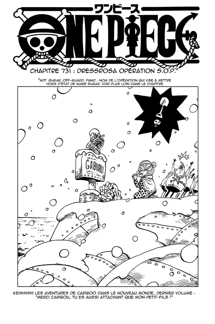 L'opération Dressrosa S.O.P