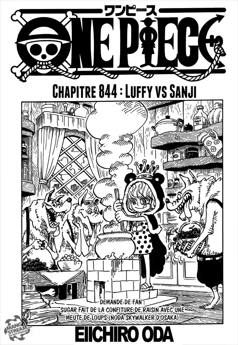 Luffy vs Sanji