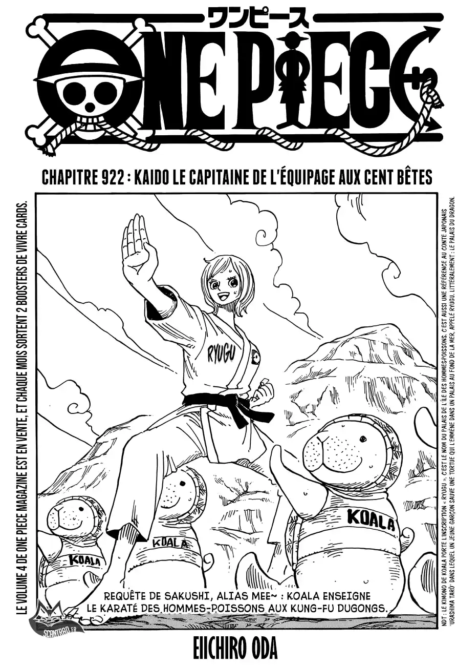 Kaido, commandant en chef de l'équipage des cents bêtes