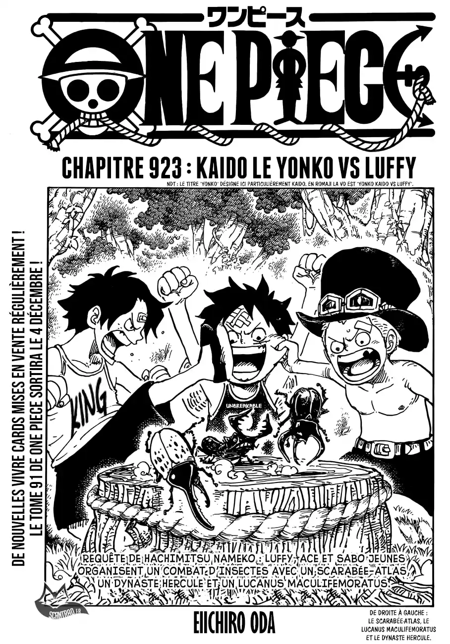 Kaido l'empereur vs Luffy